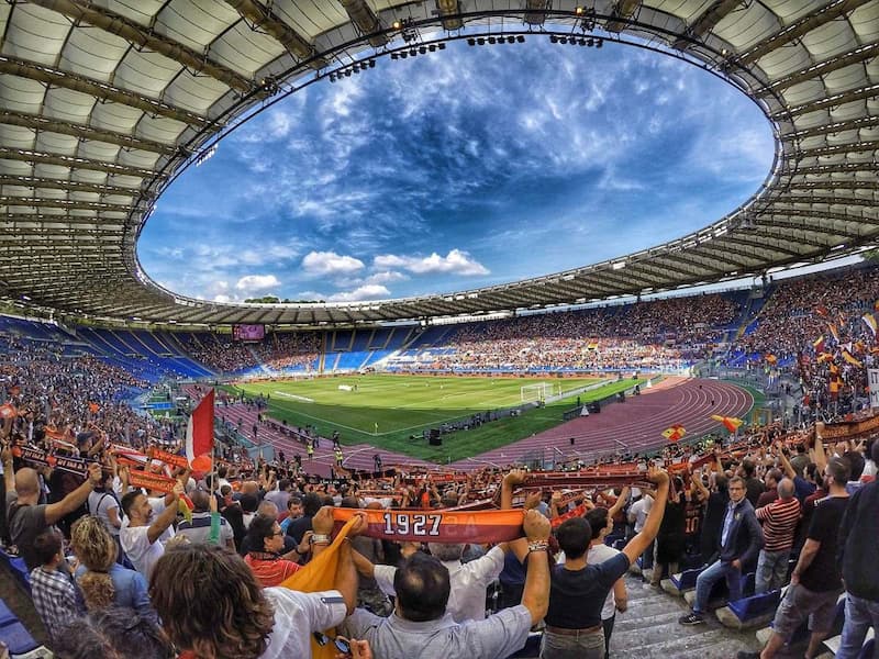 Sân vận động Stadio Olimpico của AS Roma